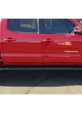 Raptor Series 5" Black Textured Aluminum Oval Style Slide Track Running Boards Ford Bronco 4-Door 2021-2023                                     - 2003-0388BT - Image 9