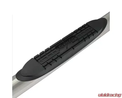 Raptor Series 3" Polished Round Nerf Bar Steps Jeep Wrangler 4-Door 2005-2006 - 0108-0593