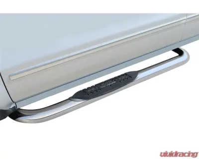 Raptor Series 3" Polished Round Nerf Bar Steps Jeep Wrangler 4-Door 2005-2006 - 0108-0593