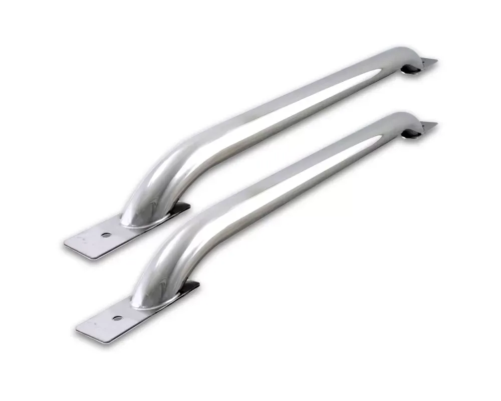 Raptor Series 1.9" Polished Round Bed Rails Toyota Tundra | T100 | T150 8ft Long Bed 1999-2006 - 0204-0163