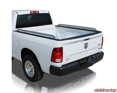 Raptor Series 1.9" Polished Round Bed Rails Toyota Tundra | T100 | T150 8ft Long Bed 1999-2006 - 0204-0163