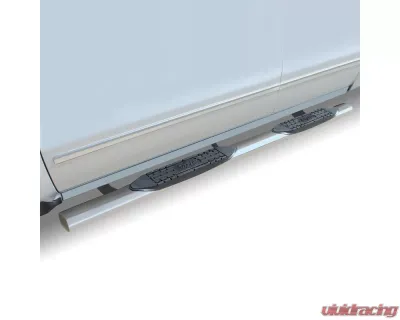 Raptor Series 4" Polished Oval Steps Ram 1500 2019-2023 - 0702-0648