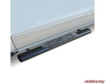 Raptor Series 5" Black E-Coated Alloy Steel Oval Steps Toyota Tundra Regular Cab 2007-2017 - 0804-0091B