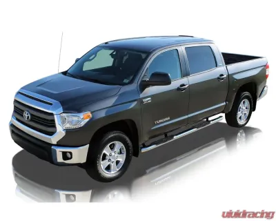 Raptor Series 4" OE Style Curved Polished Oval Steps Chevrolet Colorado | GMC Canyon Extended Cab 2015-2022 - 1501-0626