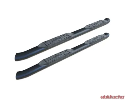 Raptor Series 5" OE Style Black Textured Alloy Curved Oval Steps  Jeep Wrangler JK/JKU 4-Door 2007-2018 - 1608-0375BT