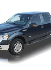 Raptor Series 5" OE Style Curved Black E-Coated Alloy Steel Oval Steps Dodge Ram 1500 Classic Quad | Extended Cab 2009-2023                                     - 1602-0280MB - Image 6