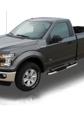 Raptor Series 5" OE Style Curved Polished Oval Steps Ford F-150 | F-250 | F-350 Super Duty Regular Cab 2015-2023                                     - 1603-0371 - Image 5
