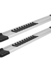 Raptor Series 6" OEM Style Brushed Slide Track Running Boards Chevrolet Silverado | GMC Sierra HD Regular Cab 2019-2025                                     - 1701-0017 - Image 3