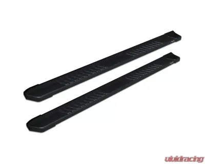 Raptor Series 6" Black Textured Aluminum OEM Style Slide Track Running Boards Dodge Ram 1500 Classic Quad | Extended Cab 2009-2023 - 1702-0051BT