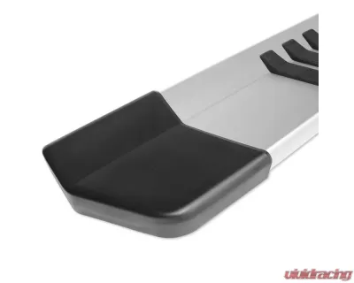 Raptor Series 6" OEM Style Brushed Slide Track Running Boards Chevrolet Silverado | GMC Sierra HD Regular Cab 2019-2025 - 1701-0017