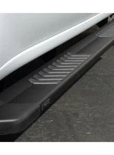 Raptor Series 6" Black Textured Aluminum OEM Style Slide Track Running Boards Chevrolet Silverado | GMC Sierra HD Crew Cab 2019-2025                                     - 1701-0052BT - Image 6