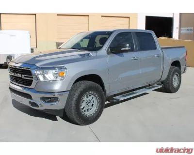 Raptor Series 6" OEM Style Brushed Slide Track Running Boards Dodge Ram 1500 Classic Quad | Extended Cab 2009-2023 - 1702-0051