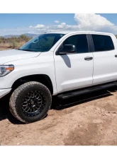 Raptor Series 6" Black Textured Aluminum OEM Style Slide Track Running Boards Dodge Ram 1500 Classic Quad | Extended Cab 2009-2023                                     - 1702-0051BT - Image 7