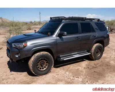 Raptor Series 6" OEM Style Brushed Slide Track Running Boards Dodge Ram 1500 Classic Quad | Extended Cab 2009-2023 - 1702-0051