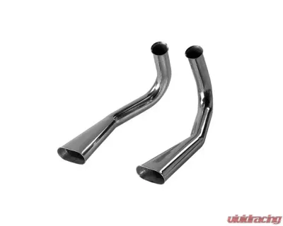 Tubi Style 70x4 Round Exhaust Tips KIT Lamborghini Diablo 90-01 - 02020011020