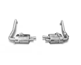 Tubi Style Exhaust Kit w/ Pneumatic Valve Porsche 718 Boxster | Cayman 2017-2021