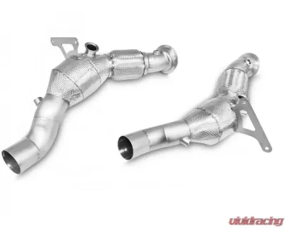 Tubi Style Race Catalyst Converters Kit Ferrari F8 Tributo 2020-2021 - TSFEF8TC19.303.A