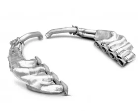 Tubi Style Stainless Steel Headers w/Thermal Insulation Cat Version Ferrari F40 1987-1993