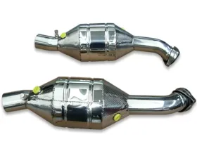 Tubi Style 200 Cells Left Race Catalytic Converter Ferrari 360 Modena/Spider | 360 Challenge Stradale 1999-2005