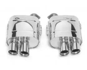 Tubi Style Stainless Steel Muffler w/Exhaust Tips Ferrari 575M Maranello | Superamerica 2002-2006