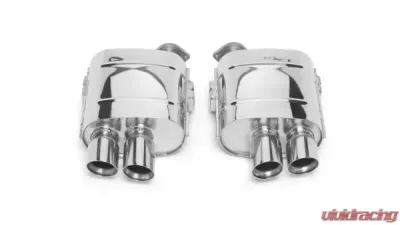 Tubi Style Stainless Steel Muffler w/Exhaust Tips Ferrari 575M Maranello | Superamerica 2002-2006 - 01380211000R