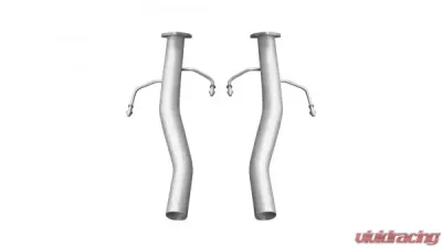 Tubi Style Race Pipes Porsche 955 Cayenne Turbo 4.5L 2002-2007 - 04090571307
