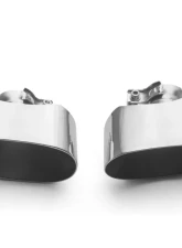 Tubi Style Oval End Tips Kit Porsche 997 Carrera 2005-2008                                     - 04100511027 - Image 4