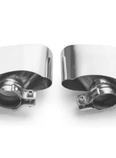 Tubi Style Oval End Tips Kit Porsche 997 Carrera 2005-2008                                     - 04100511027 - Image 3
