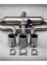 Tubi Style Central Exit Exhaust System w/EXCU & Grids Alfa Romeo 4C Coupe | 4C Spider 2013-2020                                     - TSALF4C13.050.VC - Image 6