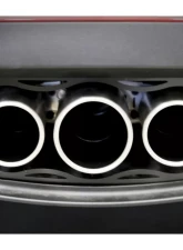 Tubi Style Central Exit Exhaust System w/EXCU & Grids Alfa Romeo 4C Coupe | 4C Spider 2013-2020                                     - TSALF4C13.050.VC - Image 8