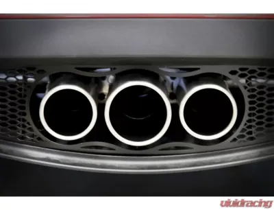 Tubi Style Central Exit Exhaust System w/EXCU & Grids Alfa Romeo 4C Coupe | 4C Spider 2013-2020 - TSALF4C13.050.VC