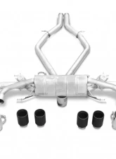 Tubi Style Loud Exhaust System Alfa Romeo 4C Coupe | 4C Spider 2013-2020                                     - TSALFQFV16.001.AR - Image 6