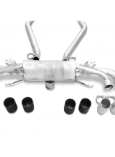Tubi Style Loud Exhaust System Alfa Romeo 4C Coupe | 4C Spider 2013-2020                                     - TSALFQFV16.001.AR - Image 2