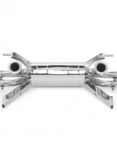 Tubi Style Stainless Steel Muffler w/o Valves Audi R8 4.2 V8 2007-2011                                     - TSAUR8C06.000.AN - Image 2
