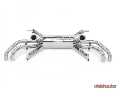 Tubi Style Stainless Steel Muffler w/o Valves Audi R8 4.2 V8 2007-2011 - TSAUR8C06.000.AN