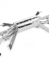 Tubi Style Stainless Steel Muffler w/o Valves Audi R8 4.2 V8 2007-2011                                     - TSAUR8C06.000.AN - Image 4