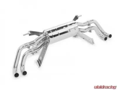 Tubi Style Stainless Steel Muffler w/o Valves Audi R8 4.2 V8 2007-2011 - TSAUR8C06.000.AN