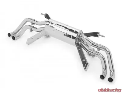 Tubi Style Stainless Steel Muffler w/o Valves Audi R8 4.2 V8 2007-2011 - TSAUR8C06.000.AN