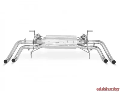 Tubi Style Loud Exhaust Kit With Valve Audi R8 4.2L 2007-2011 - TSAUR8C06.000.AR