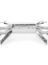 Tubi Style Stainless Steel Muffler w/o Valves Audi R8 V10 2009-2011                                     - TSAUR8V10.000.AN - Image 5