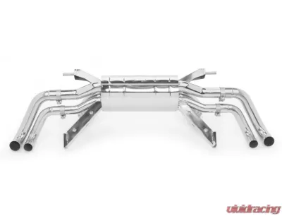 Tubi Style Stainless Steel Muffler w/o Valves Audi R8 V10 2009-2011 - TSAUR8V10.000.AN