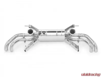 Tubi Style Stainless Steel Muffler w/o Valves Audi R8 V10 2009-2011 - TSAUR8V10.000.AN
