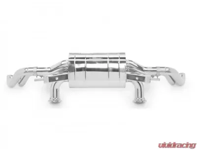 Tubi Style Stainless Steel Muffler w/o Valves Audi R8 V10 2009-2011 - TSAUR8V10.000.AN