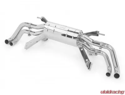 Tubi Style Stainless Steel Muffler w/o Valves Audi R8 V10 2009-2011 - TSAUR8V10.000.AN