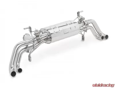 Tubi Style Stainless Steel Muffler w/Valves Audi R8 V10 2009-2011 - TSAUR8V10.000.A
