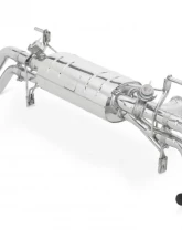Tubi Style Stainless Steel Muffler w/Valves Audi R8 V10 2009-2011                                     - TSAUR8V10.000.A - Image 4
