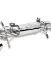 Tubi Style Stainless Steel Valved Exhaust Audi R8 | Spyder 5.2L V10 2015-2021                                     - TSAUR8V10.016.A - Image 2