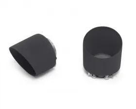 Tubi Style 120mm Black End Tip Abarth 500 | 595 | 695 2008+