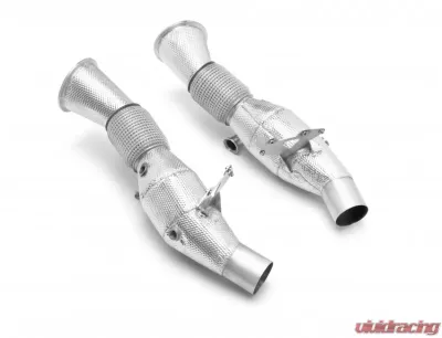 Tubi Style 300 Cells Catalytic Converters Kit Ferrari 296 GTB | GTS 2021-2025 - TSFE296S21.303.I