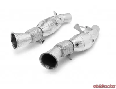 Tubi Style 300 Cells Catalytic Converters Kit Ferrari 296 GTB | GTS 2021-2025 - TSFE296S21.303.I